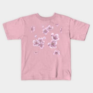 Cherry Blossoms Kids T-Shirt